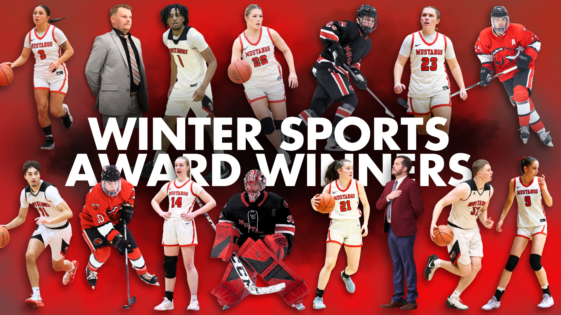 Mustangs Pick Up 25 Winter Sports Awards