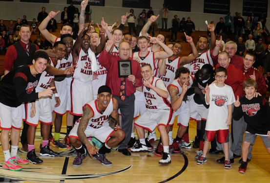 Hill scores 29 as Mustangs take championship