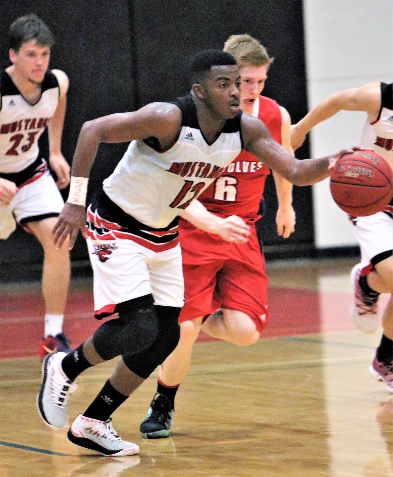 Knights Slay Mustangs in OT 100-93
