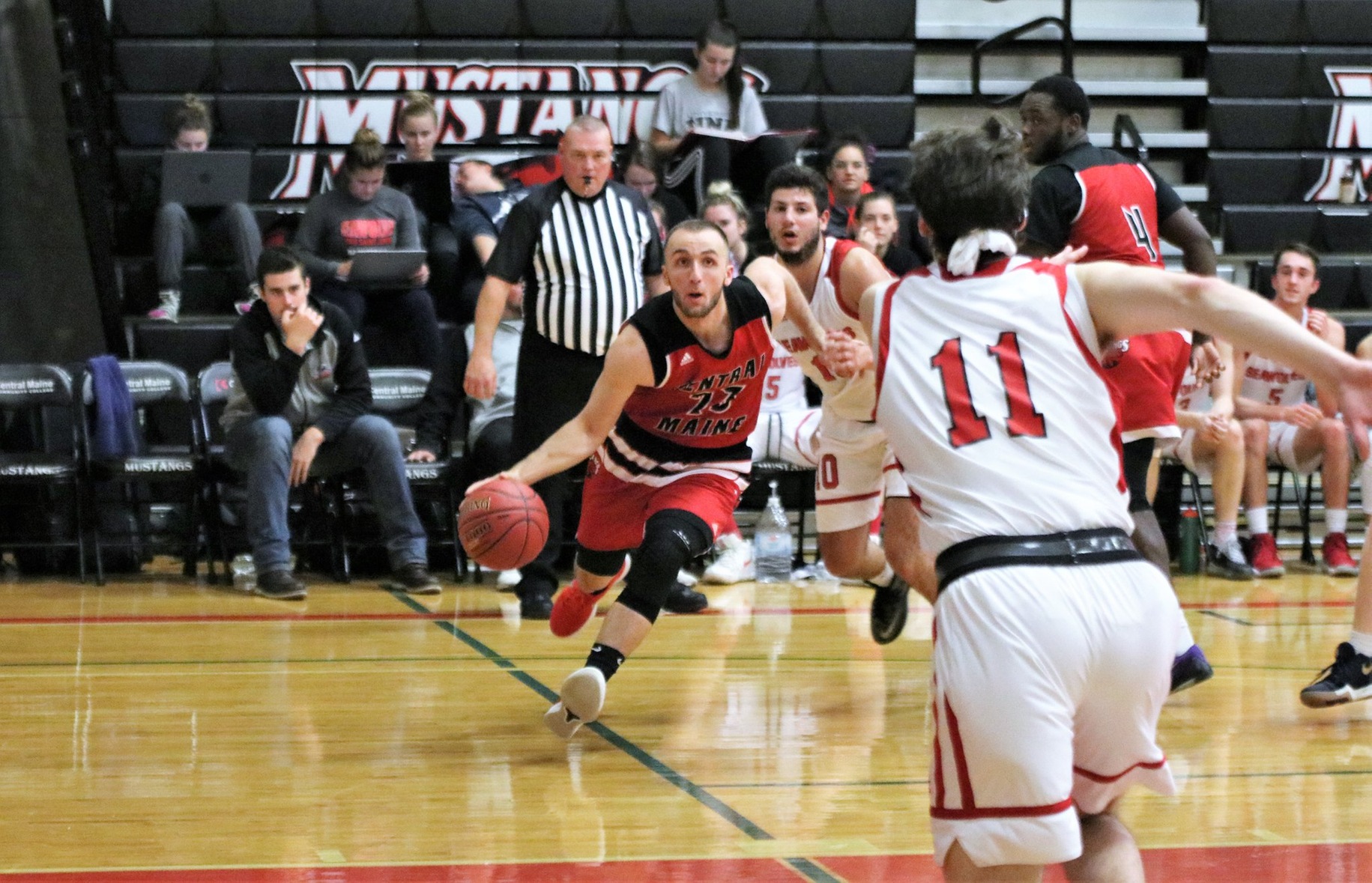 Mustangs Slog by Albany 87-76