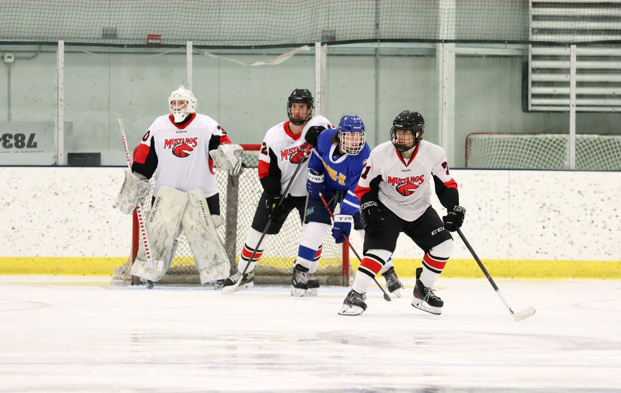Mustangs Secure First Win