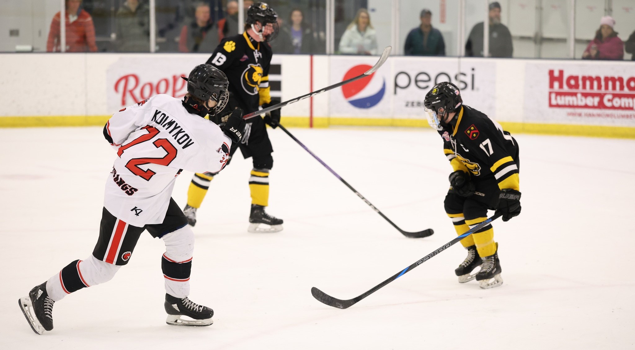 Men&rsquo;s Hockey Storms Back for OT Win vs Wentworth