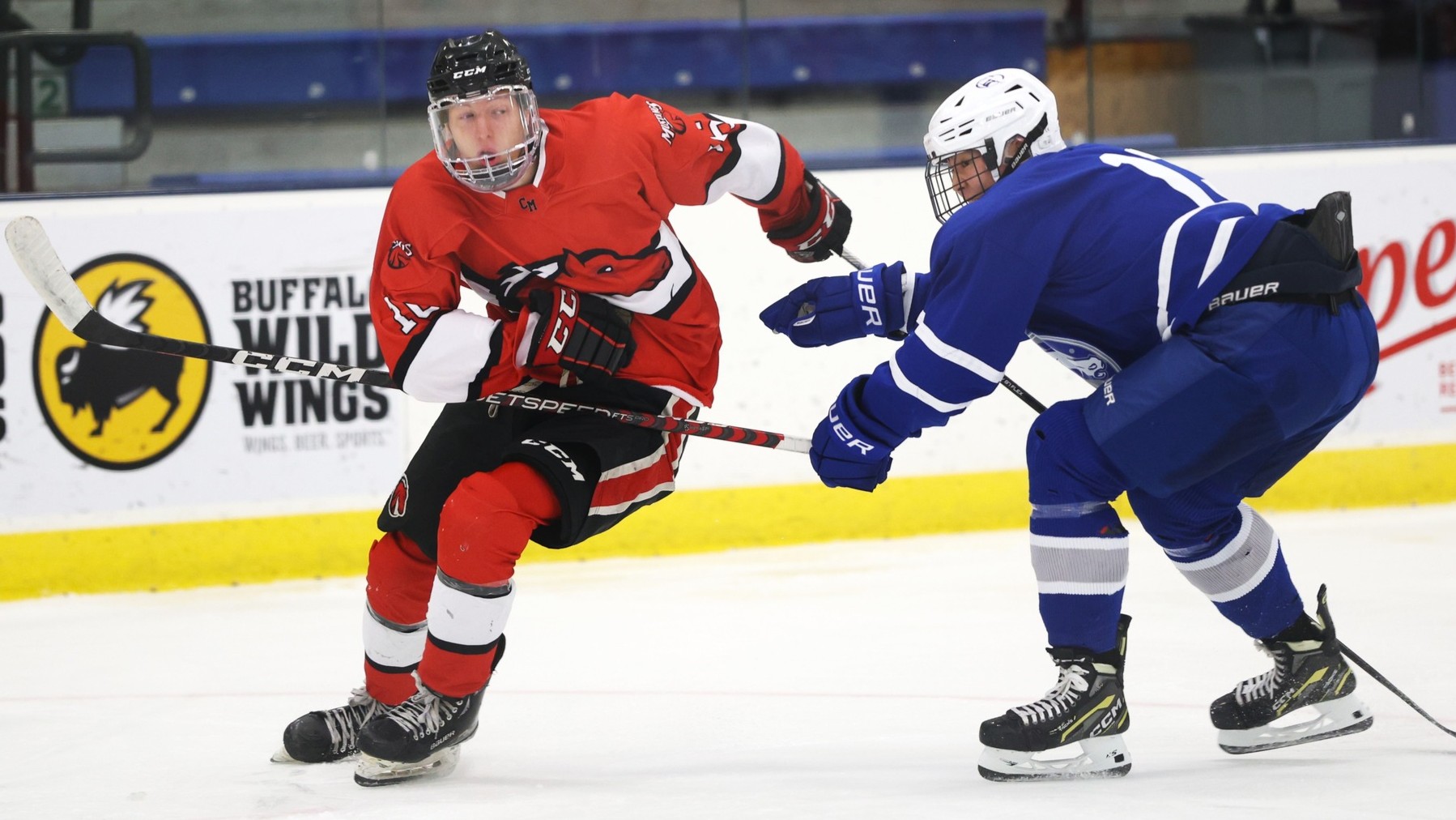 Mustangs Buck Mules 7-2 in NECHA Opener