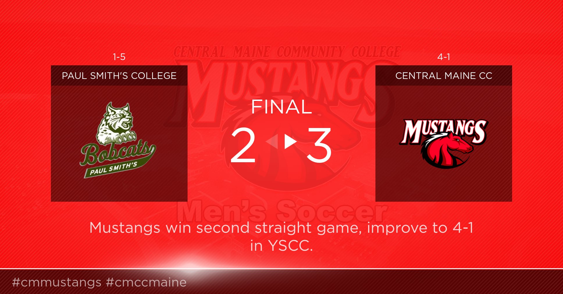 Mustangs trample Bobcats in home opener