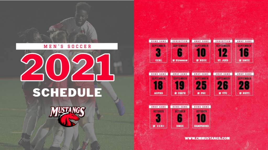 Men's Soccer schedule announced