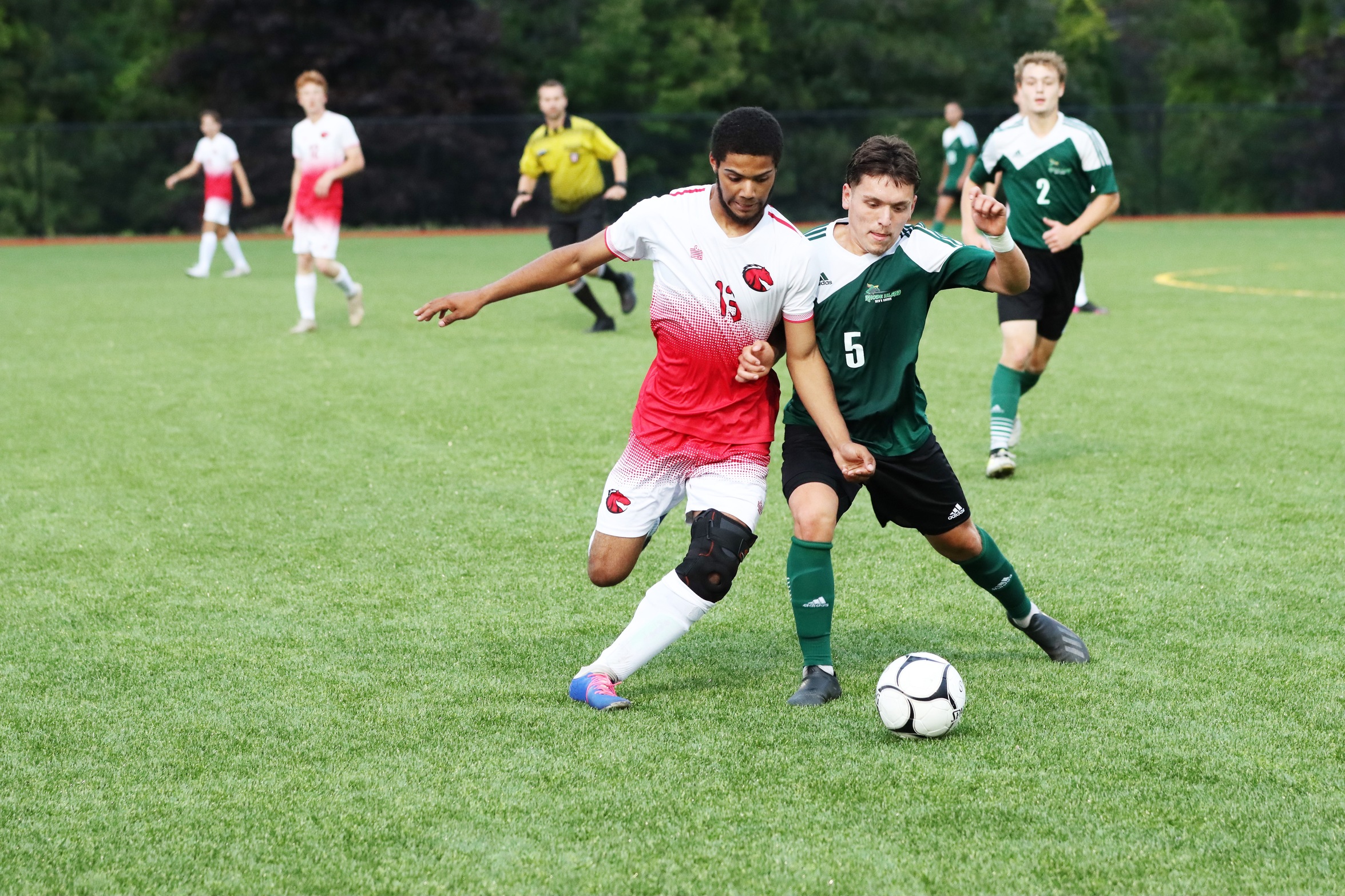 CM Falls to CCRI in Season Opener