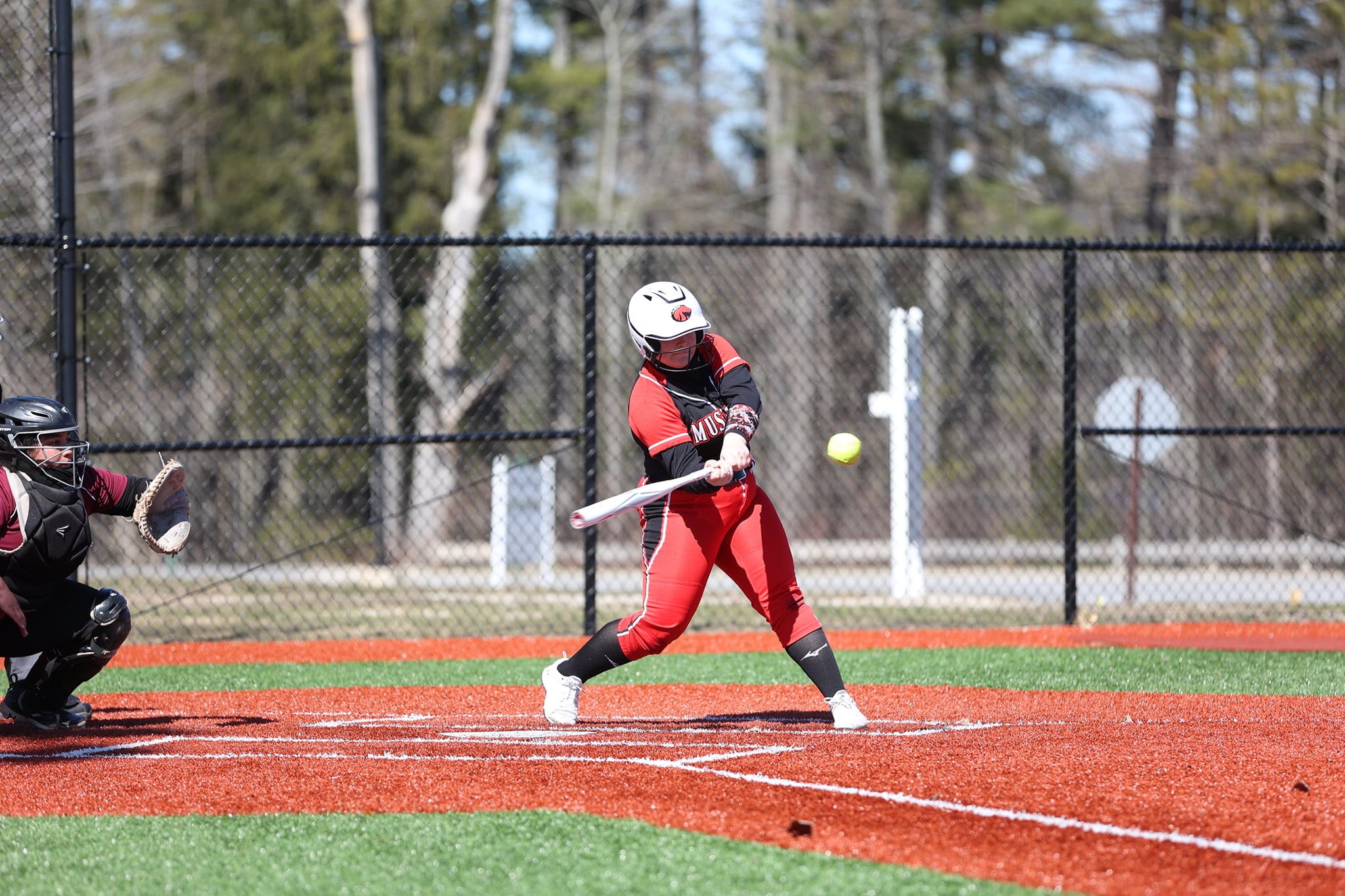 Mustangs split with Knights on the road