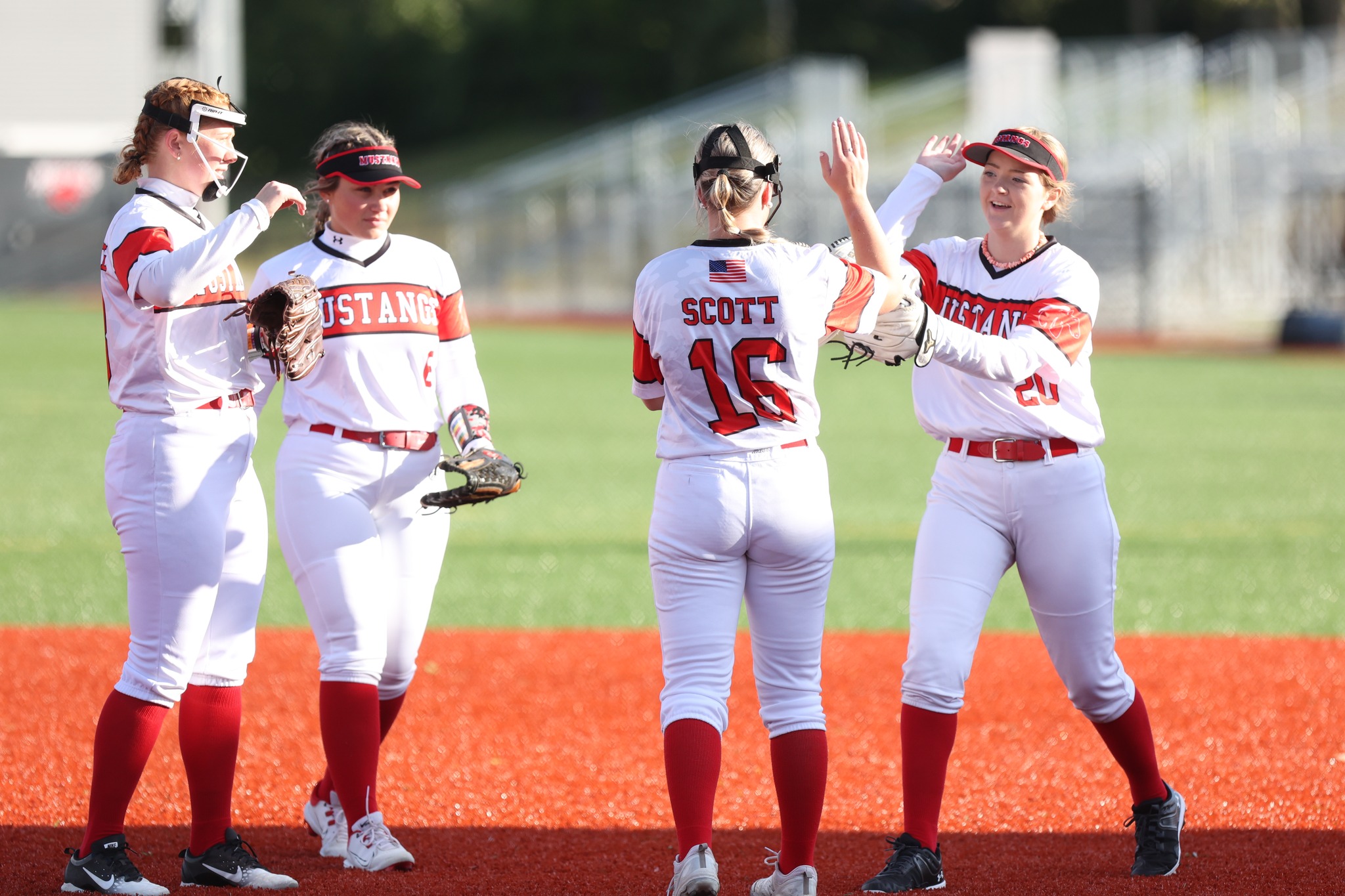 Mustangs Sweep Badgers