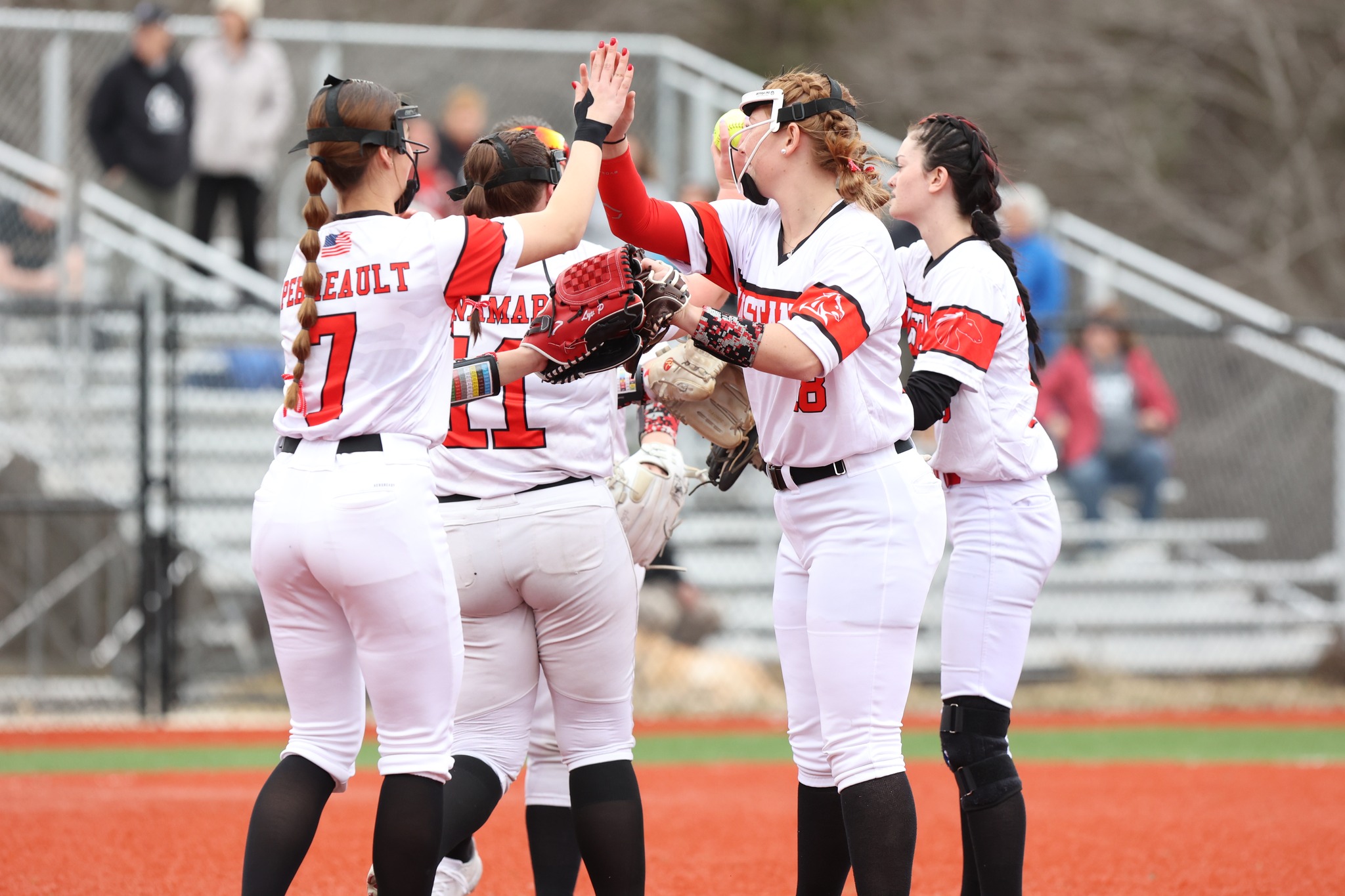 Mustangs Split with Terriers