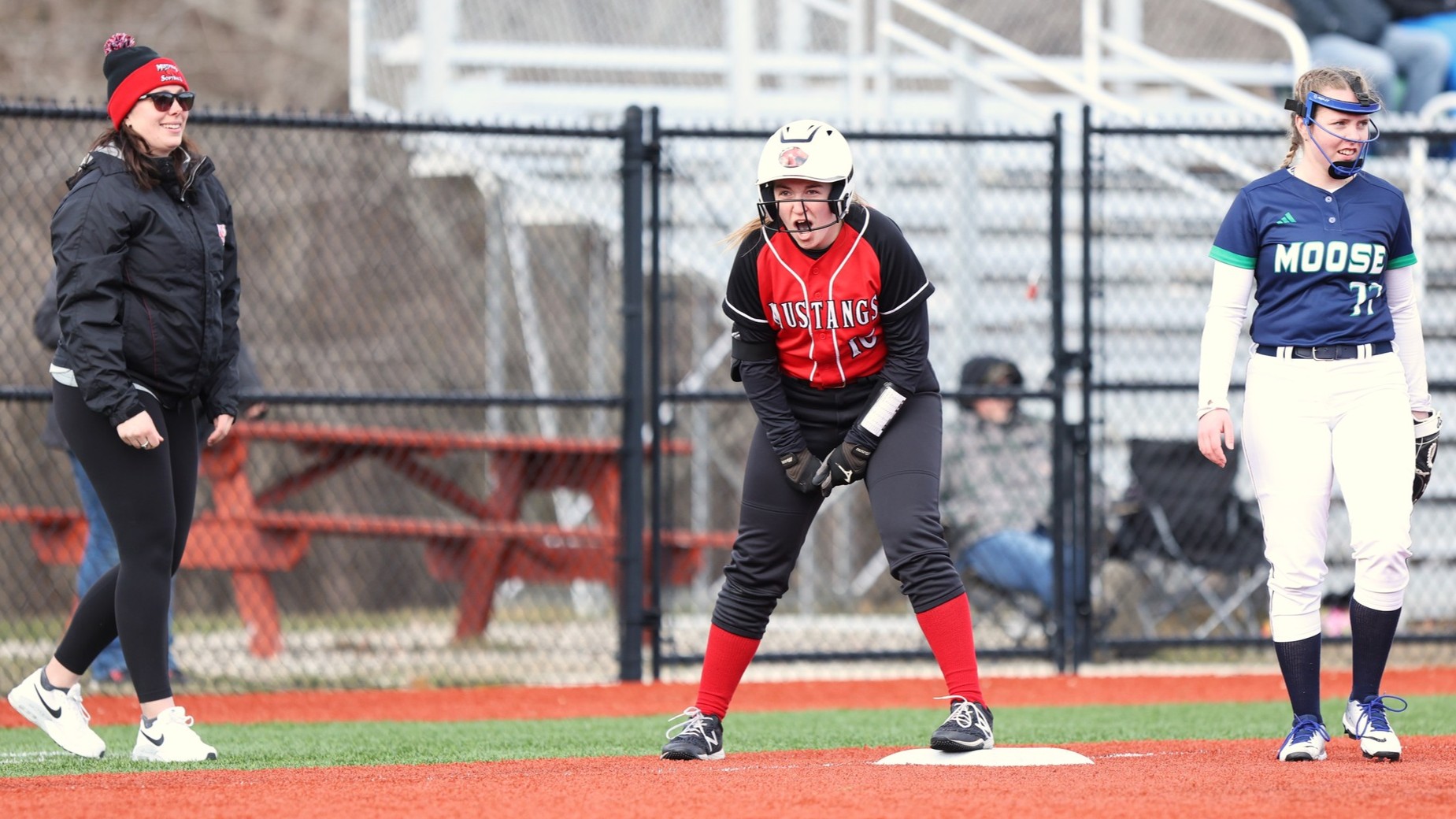 Softball Scores 22 Runs Twice in Pair of UMA Wins