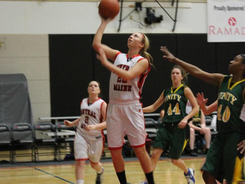 Women's Basketball Routs Unity