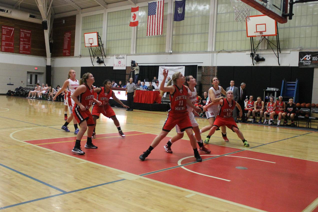Lady Mustangs Blow by UNBSJ