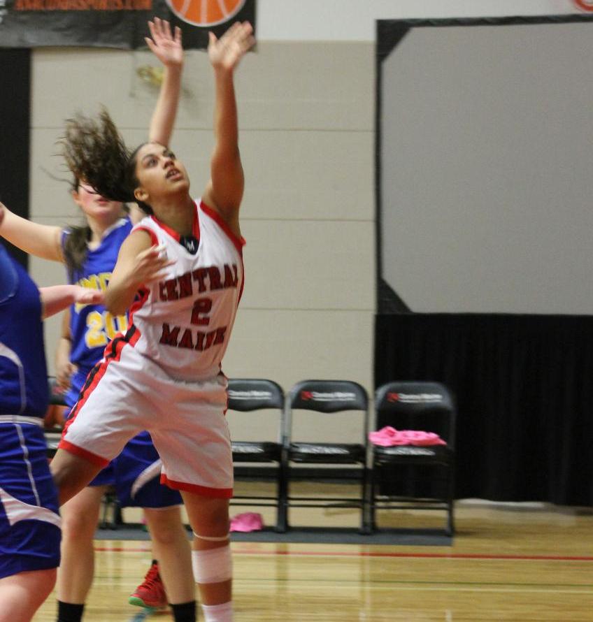 Lady Mustangs Connect from Downtown in Rout of EMCC
