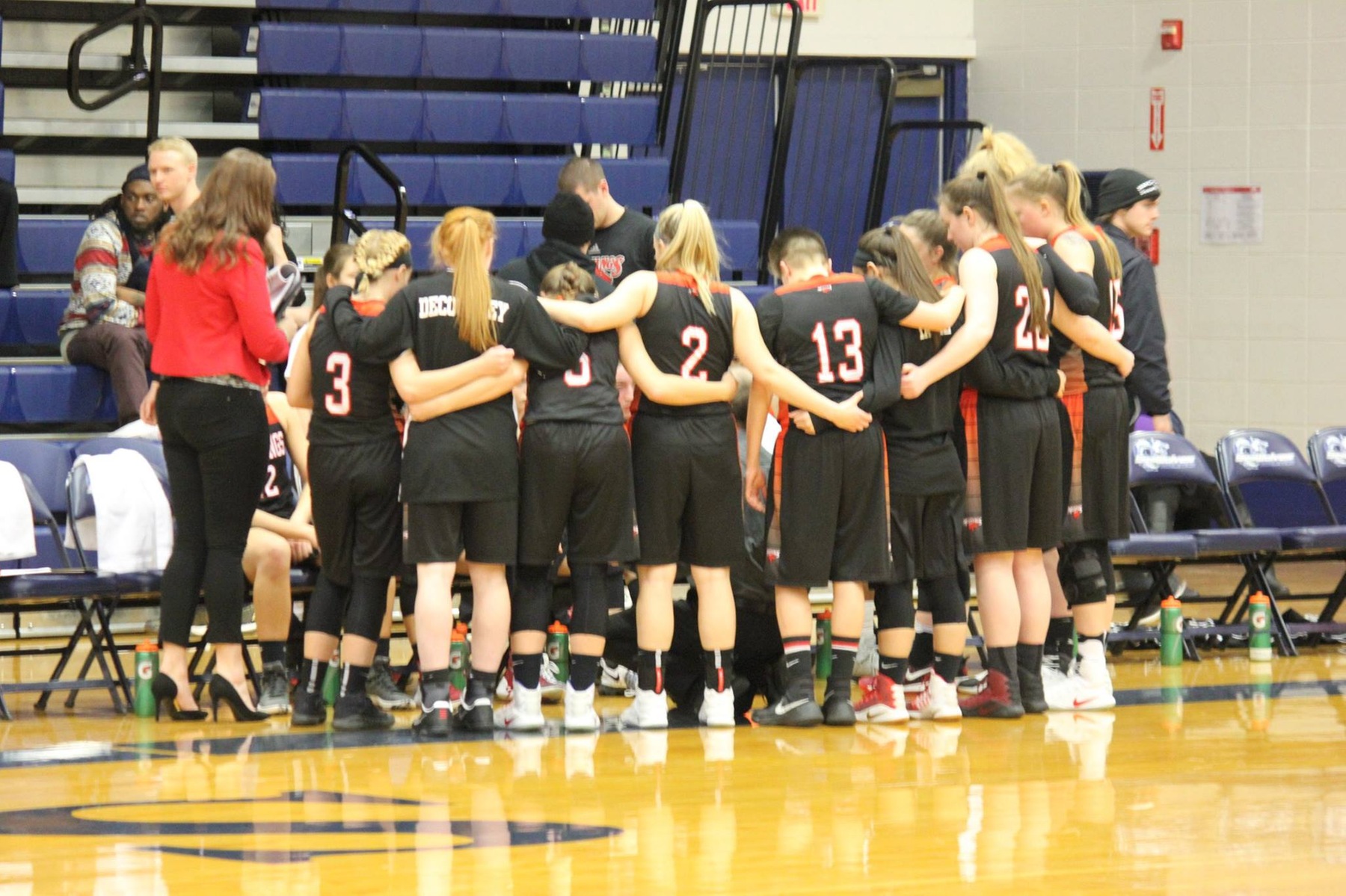 Women's Basketball claims Yankee Conference Regular Season Title in rout of SMCC