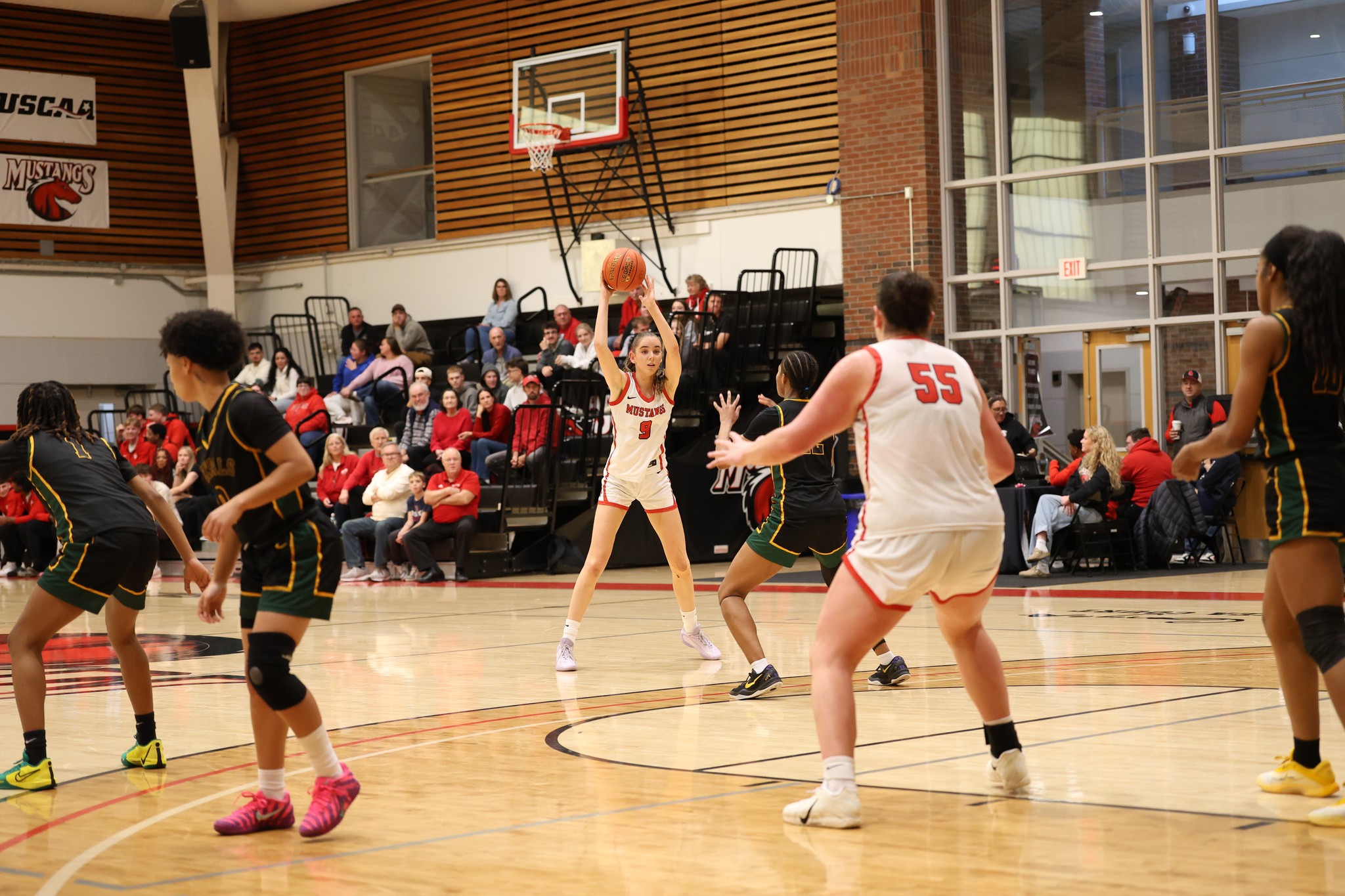 Balanced Attack Lifts Mustangs to 83&ndash;39 Victory Over Berkeley College