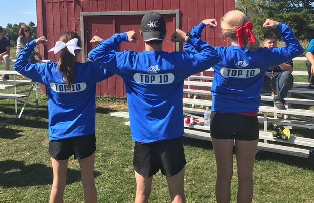 XC sends 3 to podium