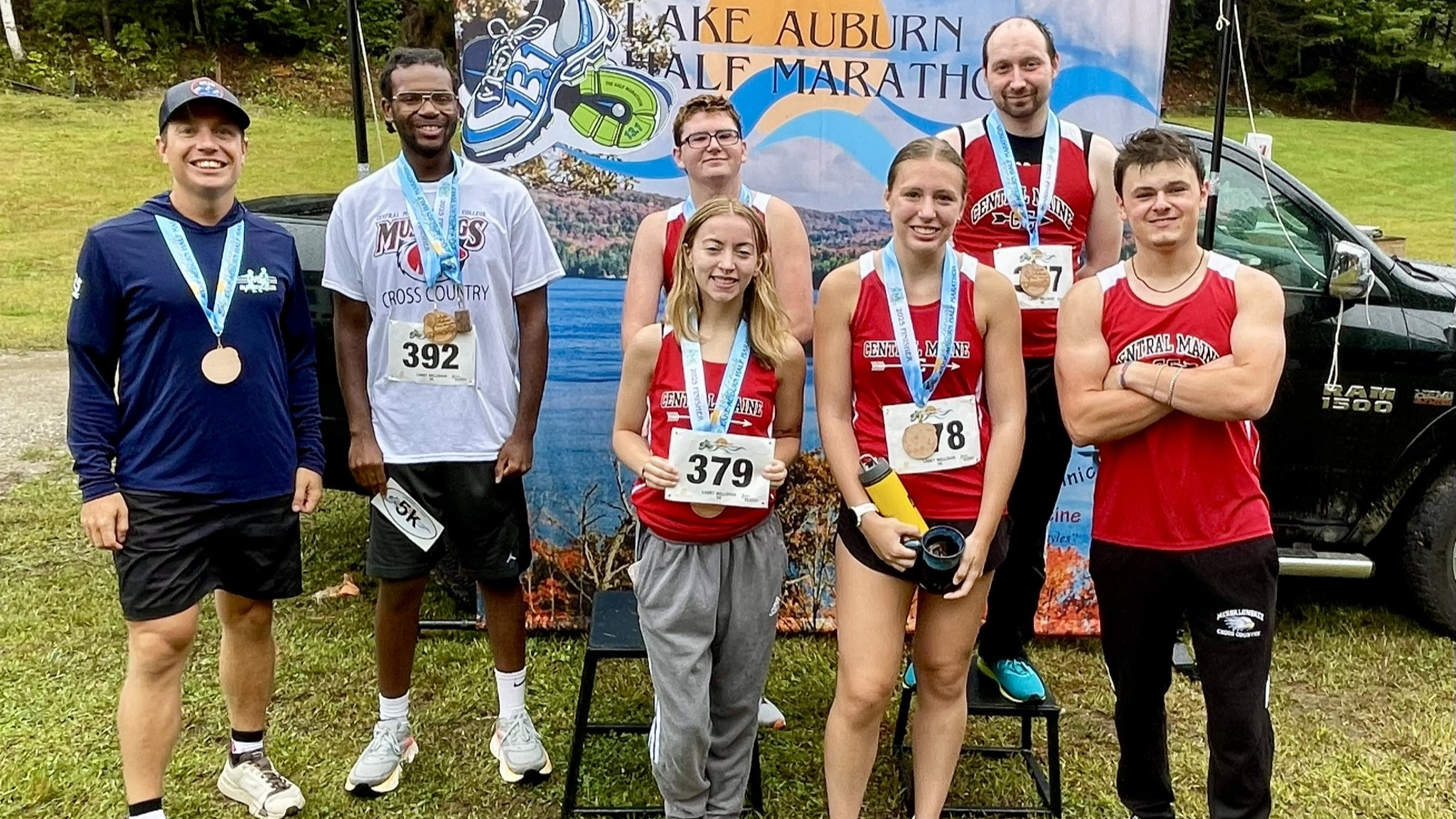 Mustangs Hit the Trail at Lake Auburn 5K